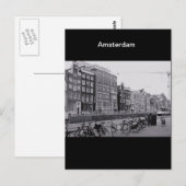 Carte Postale Amsterdam (Devant / Derrière)