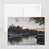 Carte Postale Amsterdam (Devant / Derrière)