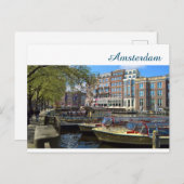 Carte Postale Amsterdam (Devant / Derrière)