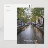 Carte Postale Amsterdam (Devant / Derrière)