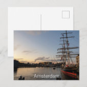 Carte Postale Amsterdam (Devant / Derrière)