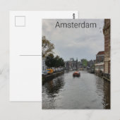 Carte Postale Amsterdam (Devant / Derrière)