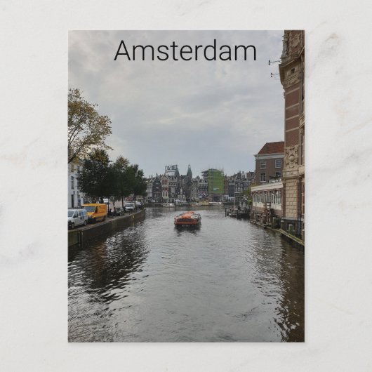 Carte Postale Amsterdam (Devant)