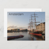 Carte Postale Amsterdam (Devant / Derrière)