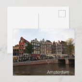 Carte Postale Amsterdam (Devant / Derrière)