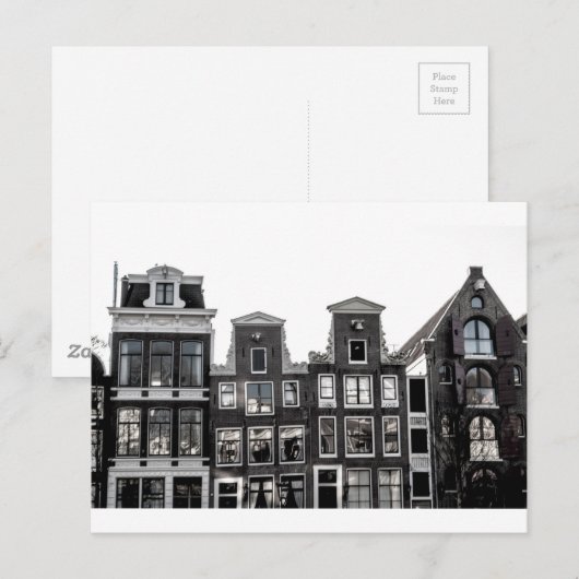 Carte Postale Amsterdam (Devant / Derrière)