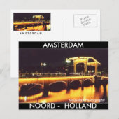 Carte postale Amsterdam 3 Tall Boxes (Devant / Derrière)