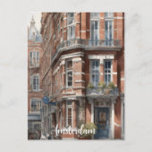 Carte Postale Amsterdam aquarelle (Devant)