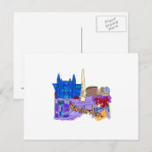 Carte Postale amsterdam blue city image.png (Devant / Derrière)