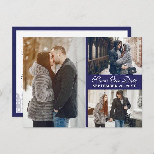 Carte Postale Amsterdam Canal Maisons Néerlandaises Enregistrer (Devant / Derrière)