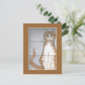 Carte postale Amsterdam Cat (Debout devant)