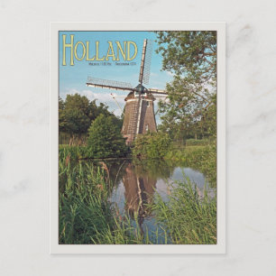 Carte Postale Amsterdam - De 1100 Roe Windmill.jpg
