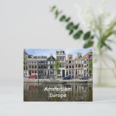 Carte Postale Amsterdam Europe Voyage Tourisme Ajouter (Debout devant)