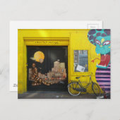 Carte Postale Amsterdam Graffiti Street Art Nr. 4 - Serpent (Devant / Derrière)