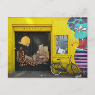 Carte Postale Amsterdam Graffiti Street Art Nr. 4 - Serpent