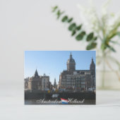 Carte postale Amsterdam Holland (Debout devant)