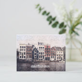 Carte postale Amsterdam House (Debout devant)