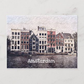 Carte postale Amsterdam House