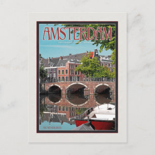 Carte Postale Amsterdam - Keizersgracht-RGrachtCentrum