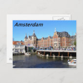 Carte Postale Amsterdam-le-Pays-Bas—[kan.k] (Devant / Derrière)