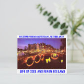 CARTE POSTALE AMSTERDAM L'ENDROIT LE PLUS HAUT (Debout devant)