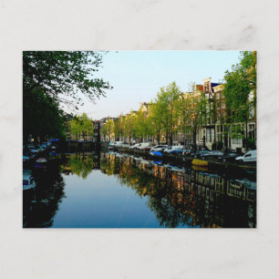 Carte Postale Amsterdam matin