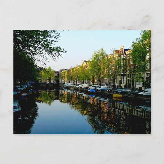 Carte Postale Amsterdam matin (Devant)