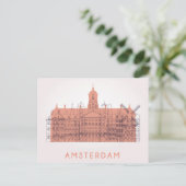 Carte Postale Amsterdam, Netherlands | Skyline of Landmark (Debout devant)