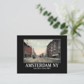 Carte Postale Amsterdam NY Main St Montgomery Comté 1910 (Debout devant)
