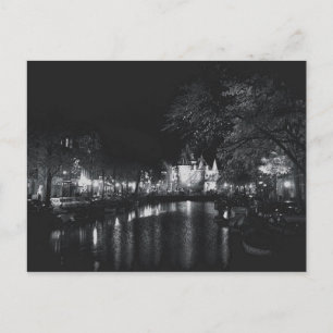 Carte Postale Amsterdam par nuit
