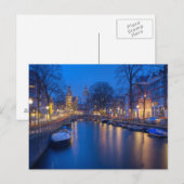 Carte Postale Amsterdam, Pays-Bas (Devant / Derrière)
