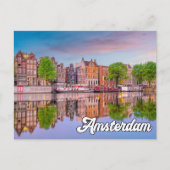 Carte Postale Amsterdam, Pays-Bas (Devant)