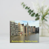 Carte Postale Amsterdam, Pays-Bas (Debout devant)
