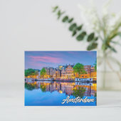 Carte Postale Amsterdam, Pays-Bas (Debout devant)