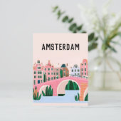 Carte Postale Amsterdam Pays-Bas (Debout devant)