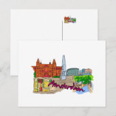 Carte Postale Amsterdam - Pays-Bas (Devant / Derrière)