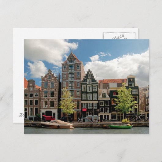 Carte Postale Amsterdam, Pays-Bas Postcard (Devant / Derrière)