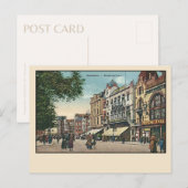 Carte postale Amsterdam Rembrandtplein Début des a (Devant / Derrière)