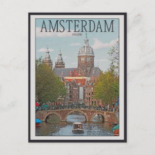 Carte Postale Amsterdam - Saint Nicolaaskerk