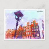 Carte Postale Amsterdam Sidewalk (Devant)
