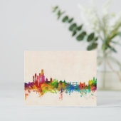 Carte Postale Amsterdam The Pays-Bas Skyline (Debout devant)