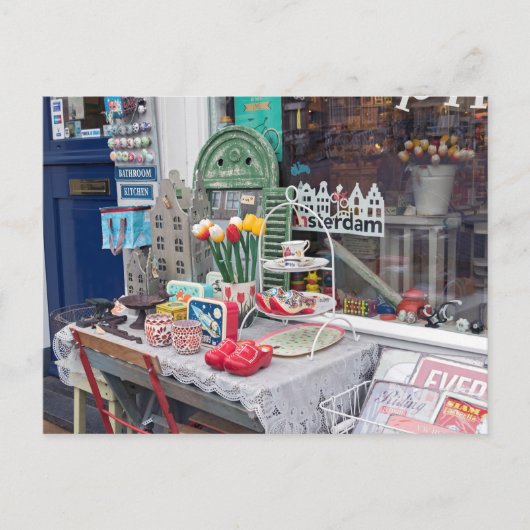 Carte Postale amsterdam typique (Devant)