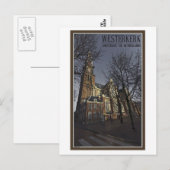 Carte Postale Amsterdam - Westerkerk (Devant / Derrière)