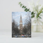 Carte postale Amsterdam Zuiderkerk Holland (Debout devant)
