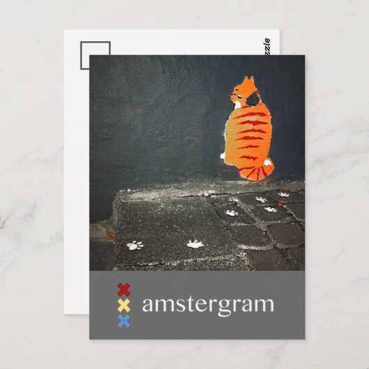 Carte Postale Amstergram (Devant / Derrière)