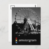 Carte Postale Amstergram Palace (Devant / Derrière)