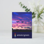 Carte Postale Amstergram Skyline (Debout devant)