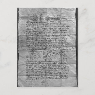 Carte Postale Amulette cabalistique