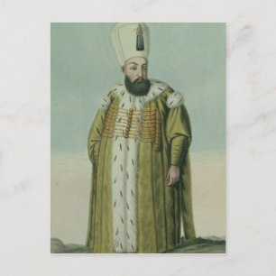 Carte Postale Amurath (Murad) III (1546-95) Sultan 1574-95, frai