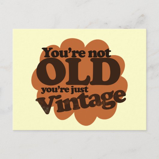 Carte Postale Amusant au-dessus de l'anniversaire de la colline (Devant)